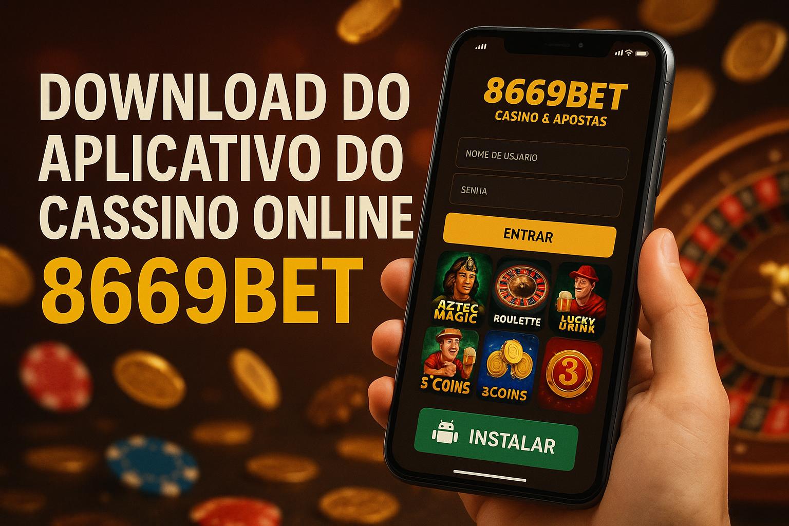 Baixar o 8669BET   Cassino App