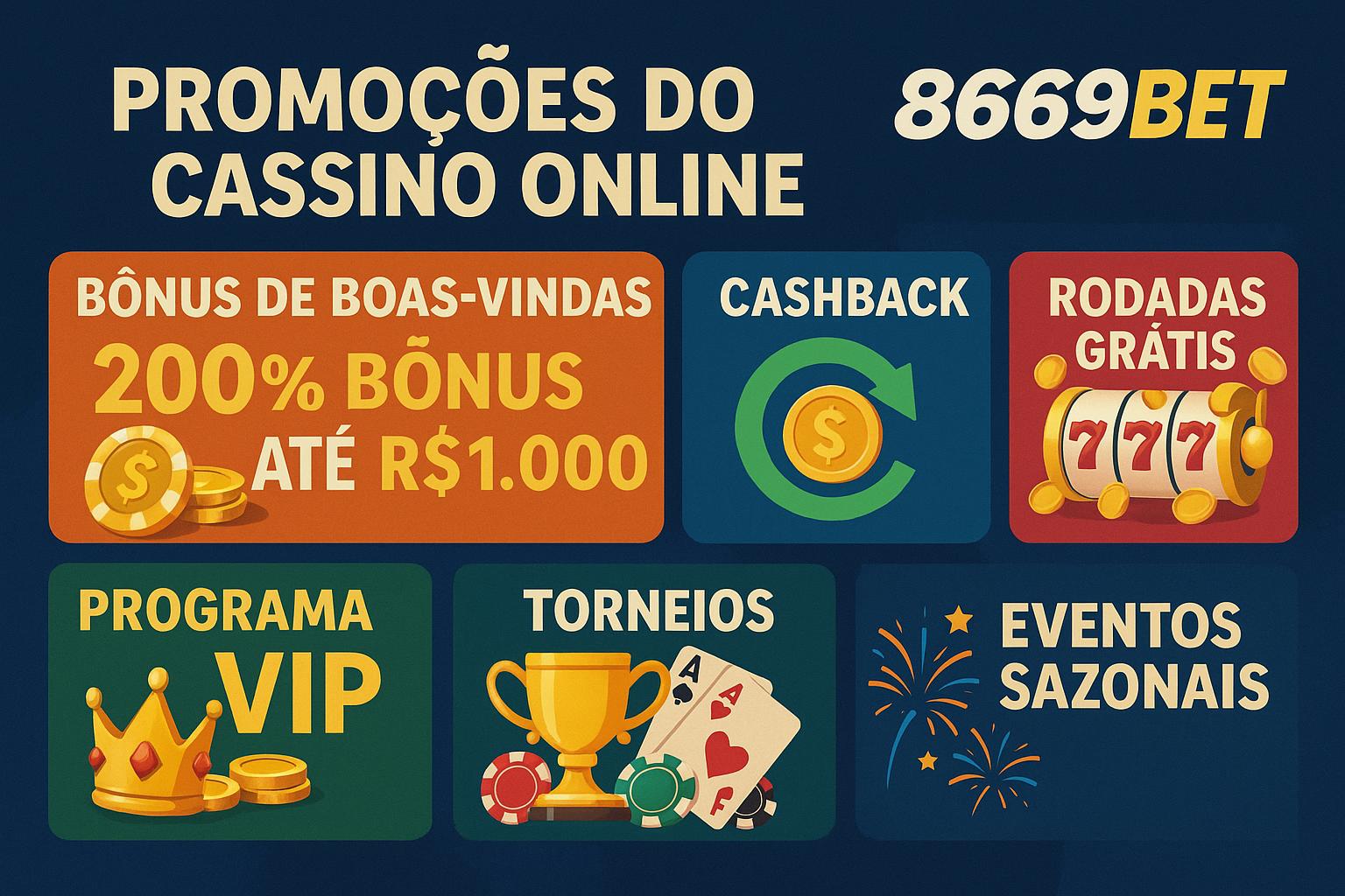 O bônus promocional 8669BET é uma ótima maneira de começar sua aventura