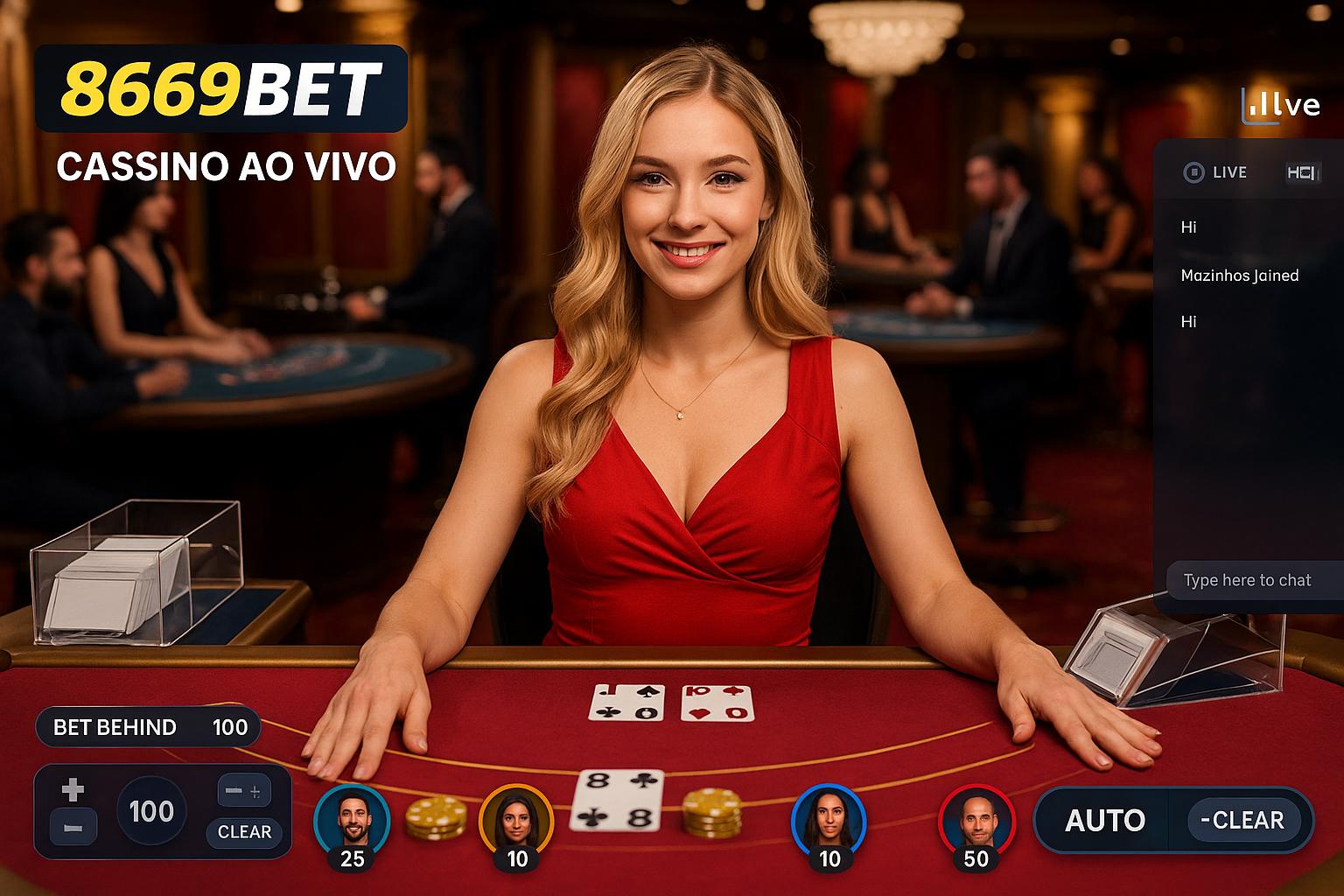 O 8669BET Live Casino lança promoções regularmente