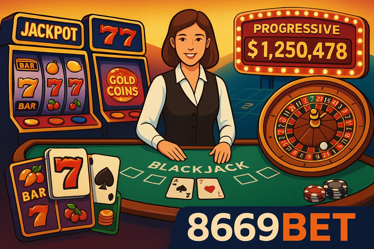 Jogos de cassino online 8669BET  