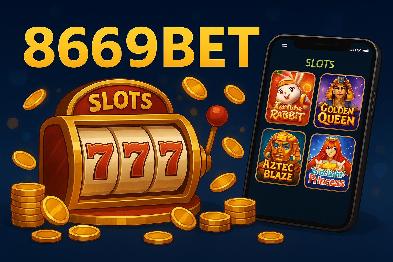 Explore o mundo das slot machines no 8669BET Casino